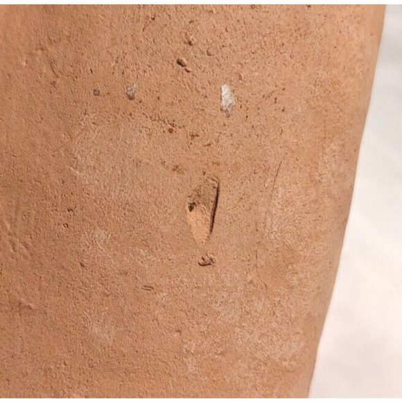 Vtg Pottery Peruvian Clay Folk Art Mary Joseph Baby Jesus Nativity Statue 9" - Picture 12 of 16